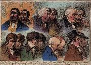 James Gillray Dublures of Characters Germany oil painting artist